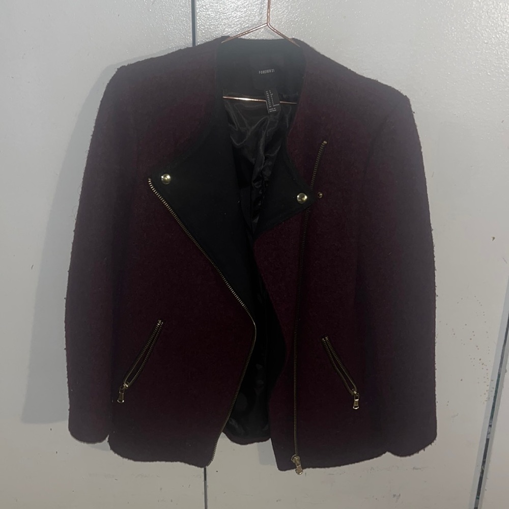 Wool pea coat